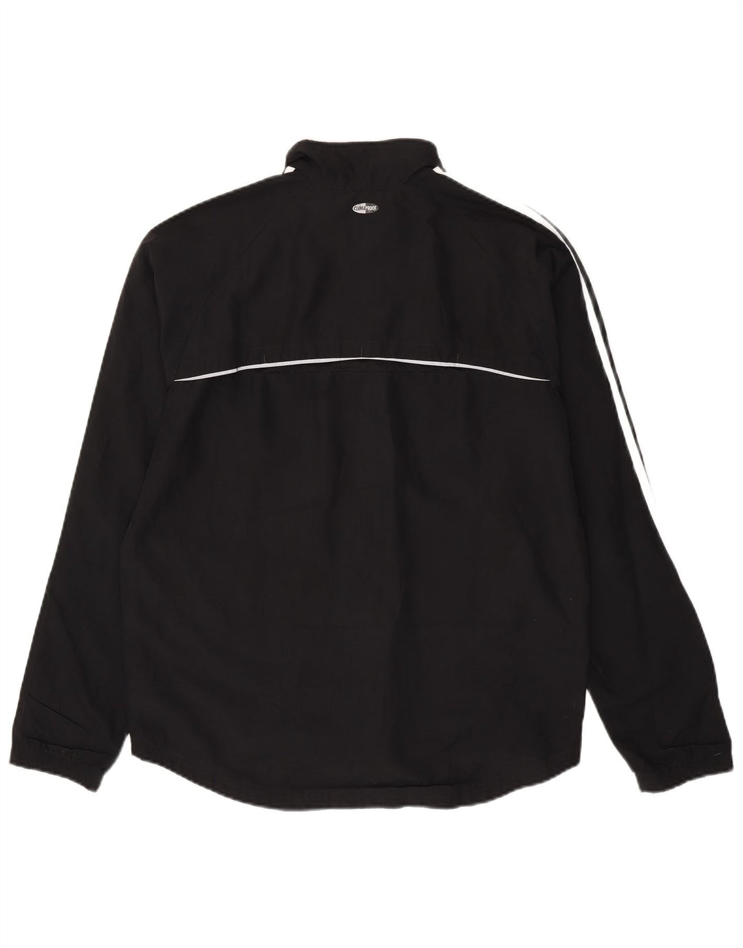 Giacca antipioggia Adidas Clima Proof da uomo UK 38 Medium Nero Poliestere
