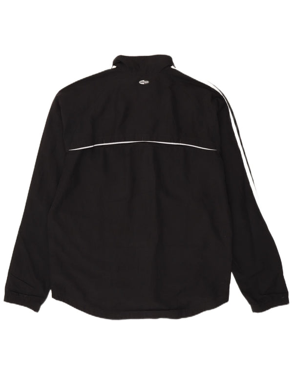 Adidas Mens Clima Proof Rain Jacket UK 38 Medium Black Polyester