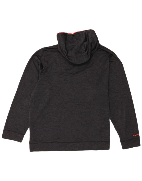 Felpa con cappuccio grafica ampia da uomo Under Armour 2XL blu navy screziato