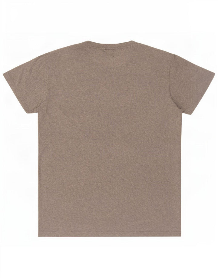 T-shirt grafica da uomo Cheap Monday Top in cotone grigio medio