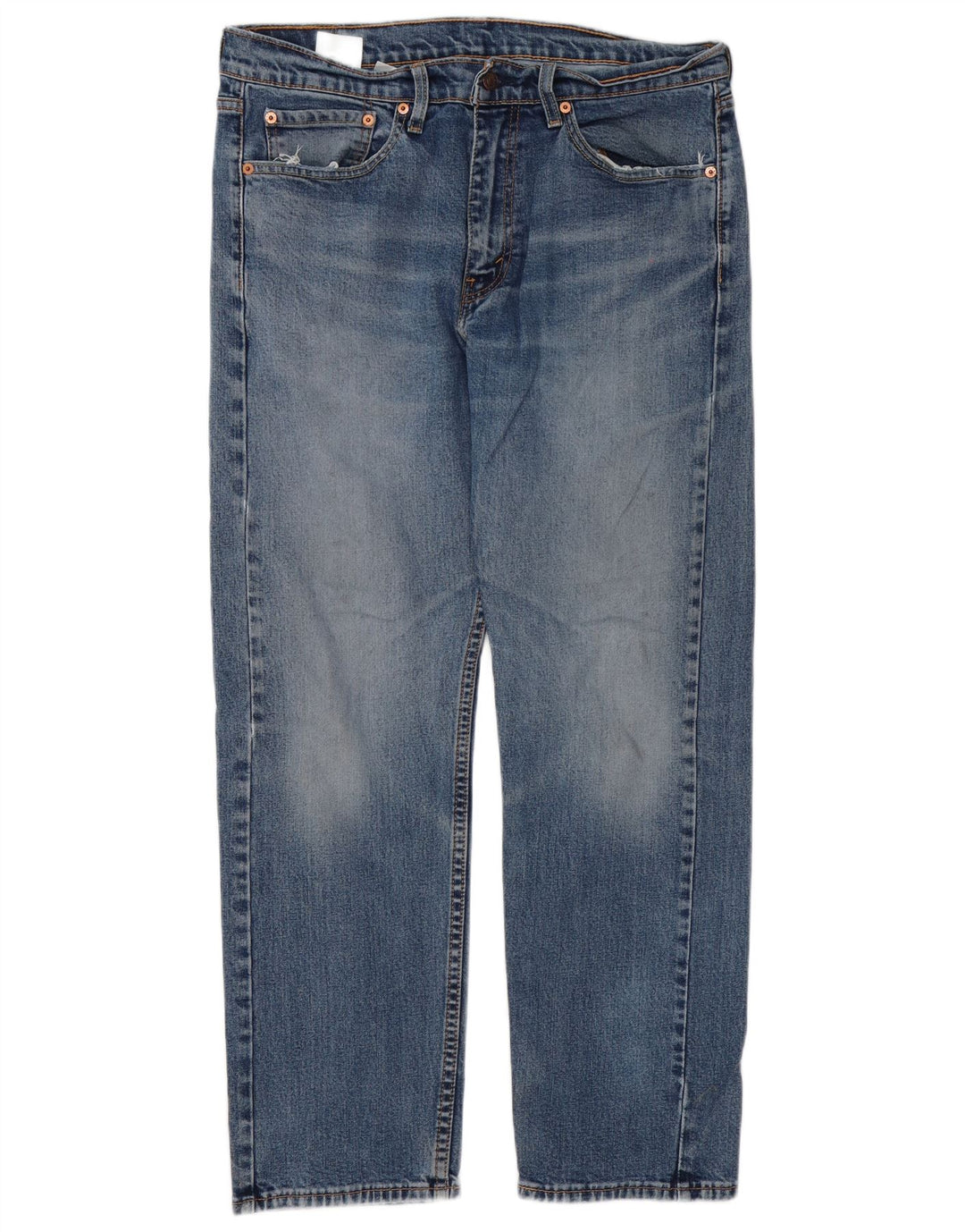 Levi's Uomo 505 Jeans dritti regolari W34 L30 Cotone Blu