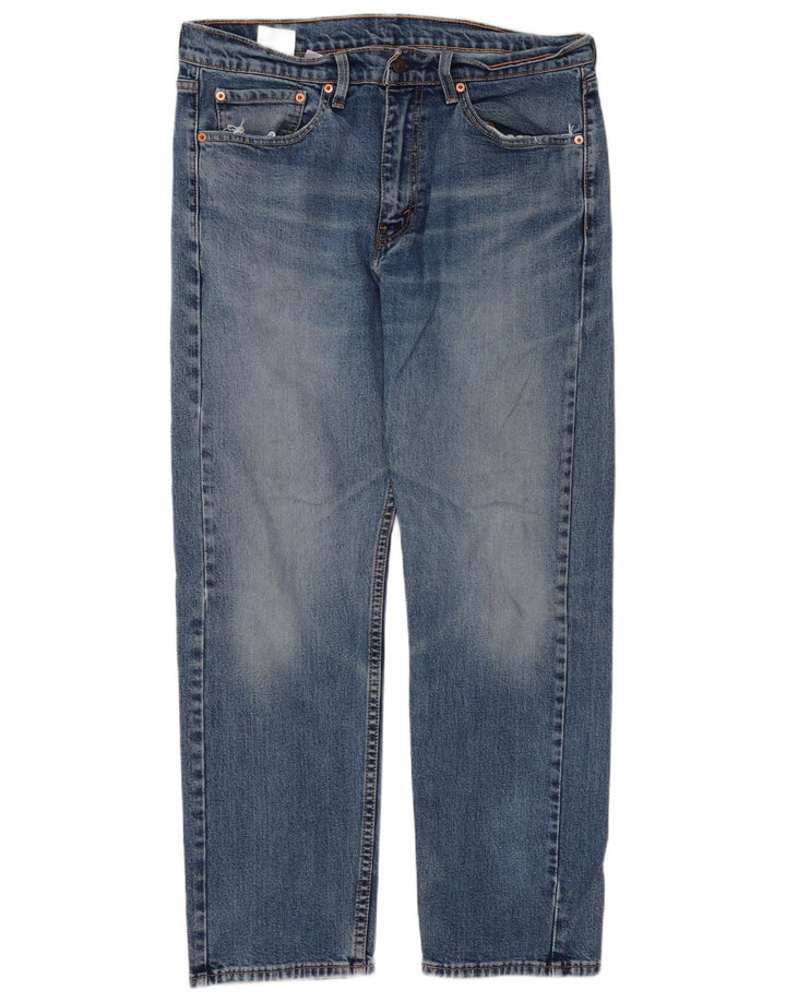 Levi's Uomo 505 Jeans dritti regolari W34 L30 Cotone Blu