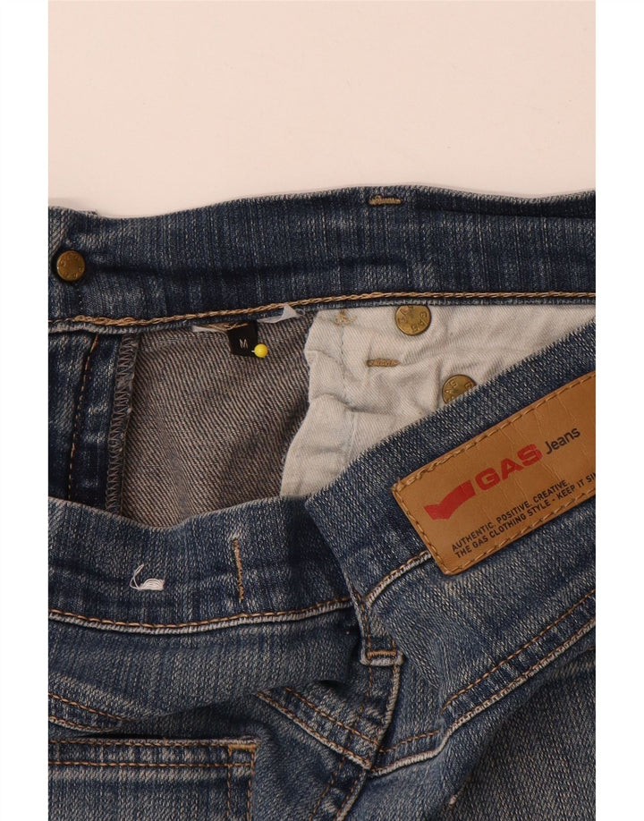 Gonna in denim da donna Gas media W30 blu
