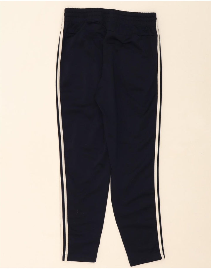 ADIDAS Womens Tracksuit Trousers UK 12/14 Medium Navy Blue Polyester Vintage Adidas and Second-Hand Adidas from Messina Hembry 