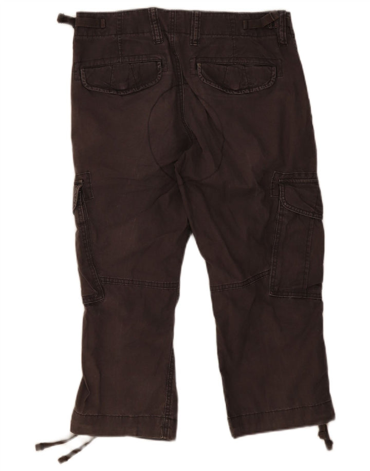 Pantaloni cargo Capri da uomo Gap W30 L22 cotone grigio