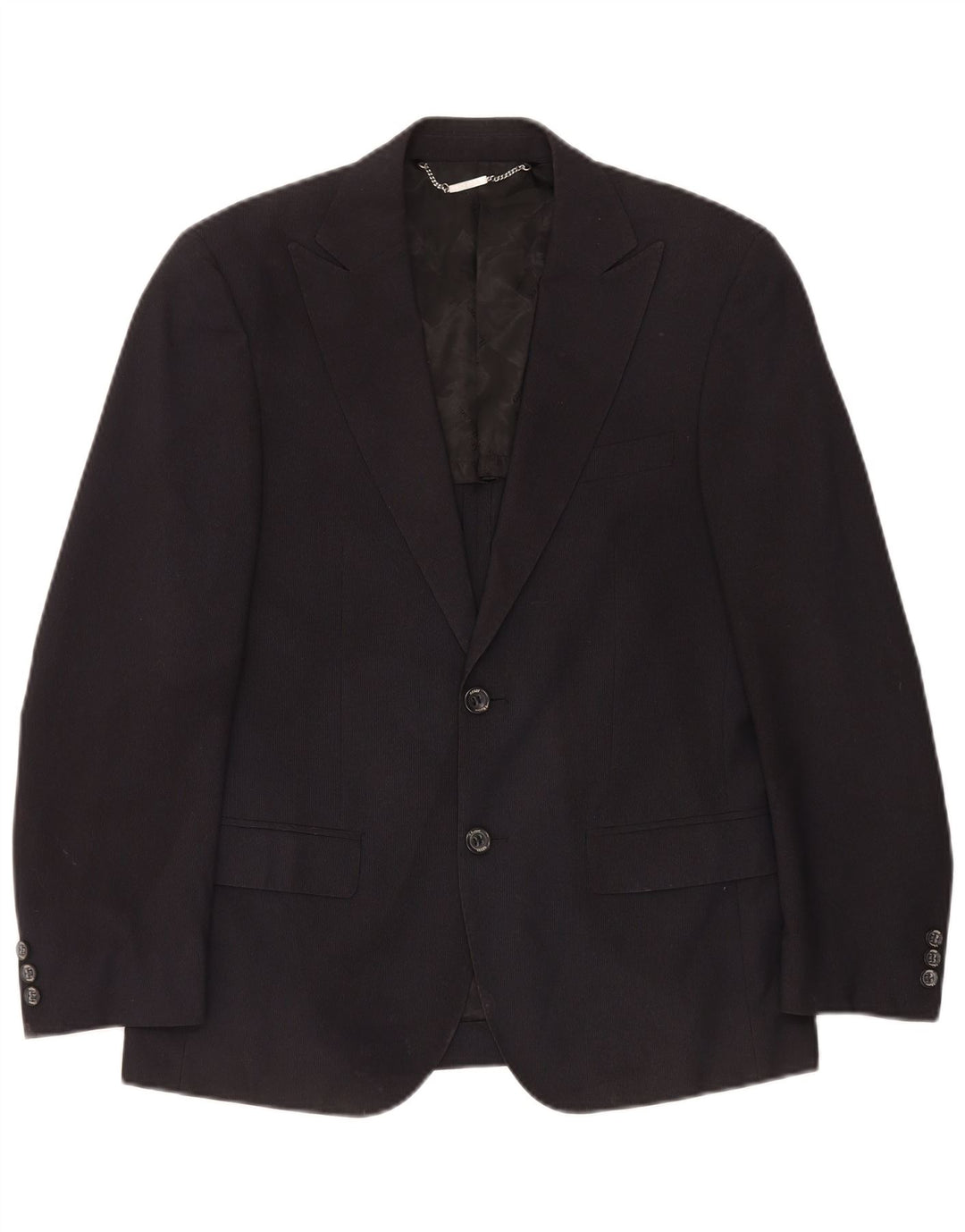 Giacca blazer da uomo Guess By Marciano IT 48 medio blu navy gessato