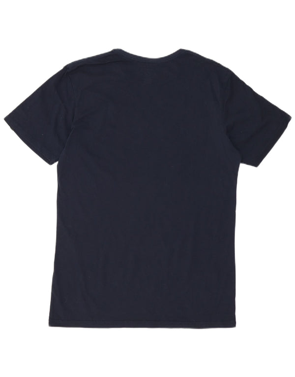 T-shirt grafica da uomo con vestibilità regolare Quiksilver, taglia grande, blu navy