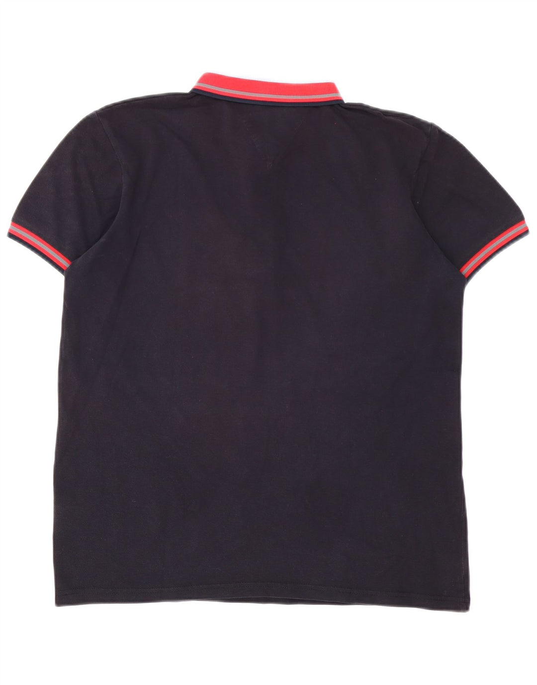 Polo da uomo Jeckerson in cotone color block medio blu navy
