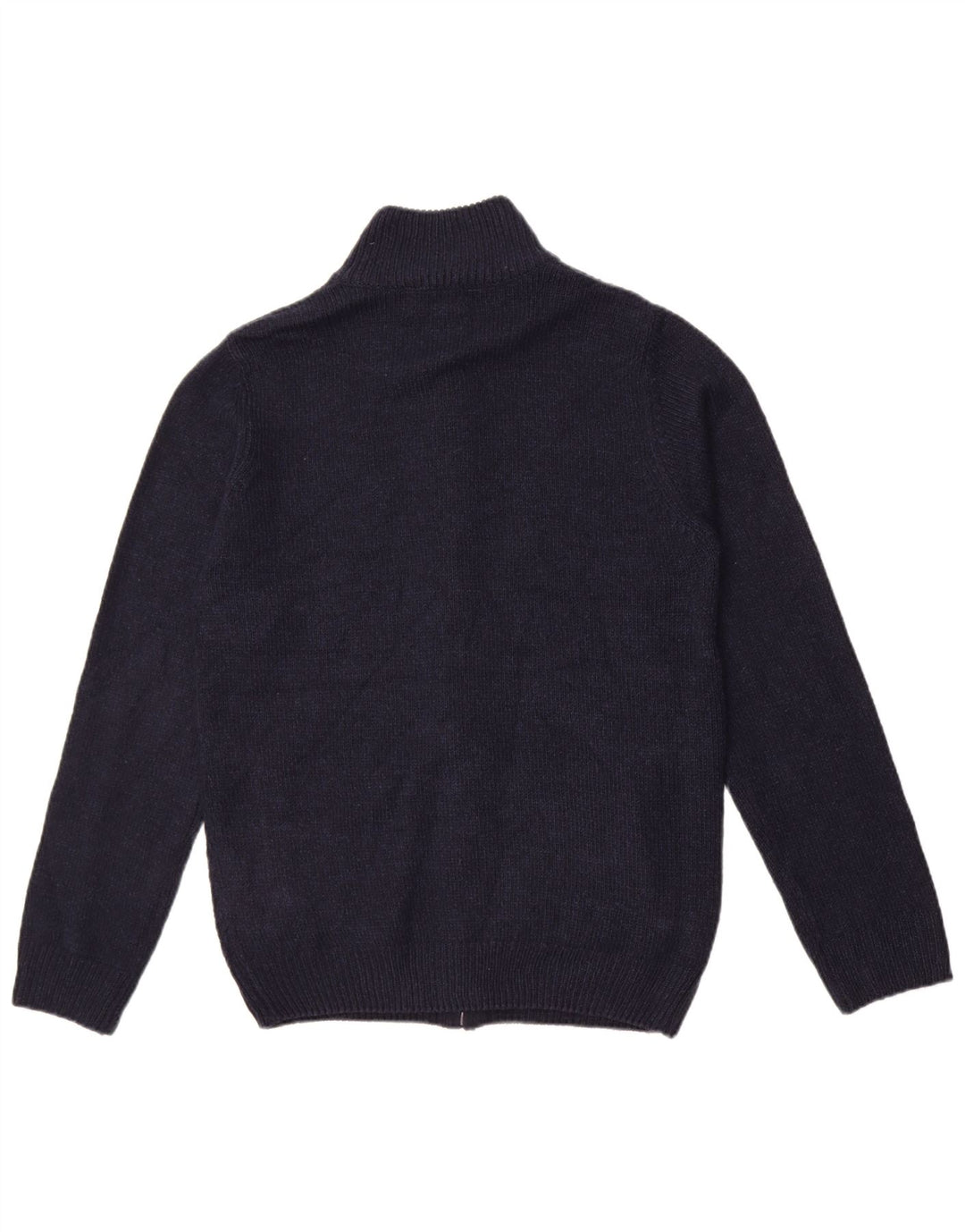 Maglione cardigan da uomo Marks & Spencer piccolo acrilico blu navy