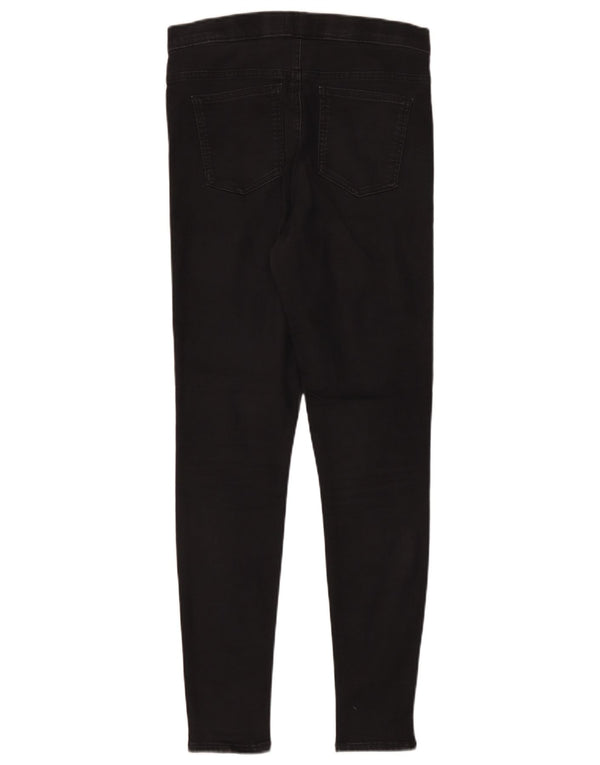 Jeans Jeggings da donna Marks & Spencer UK 12 medio W30 L30 cotone nero