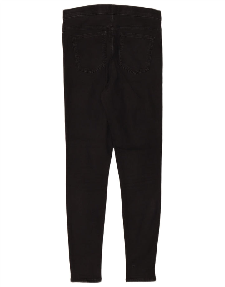 Jeans Jeggings da donna Marks & Spencer UK 12 medio W30 L30 cotone nero