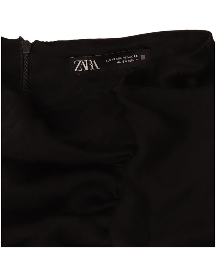 Pantaloncini casual da donna Zara XS W24 neri