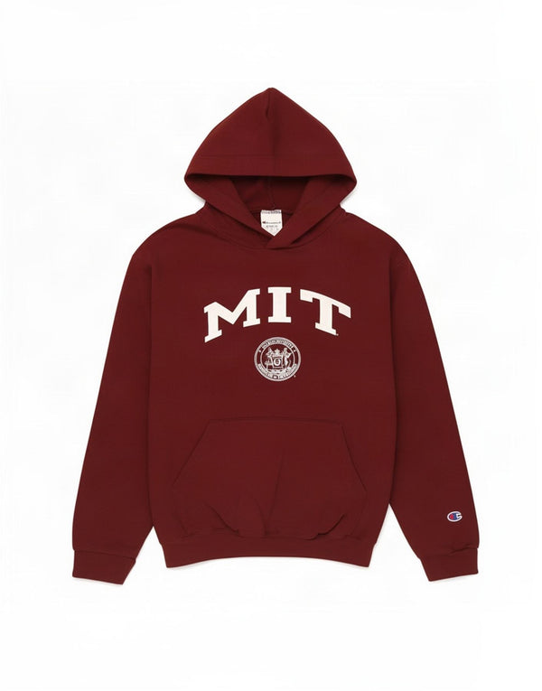 Maglione con cappuccio Champion da bambino 10-11 anni, grande bordeaux
