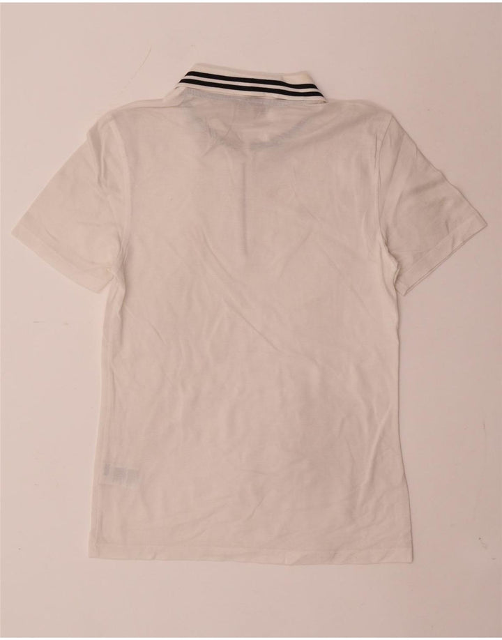 Polo da uomo Reiss XS in cotone bianco