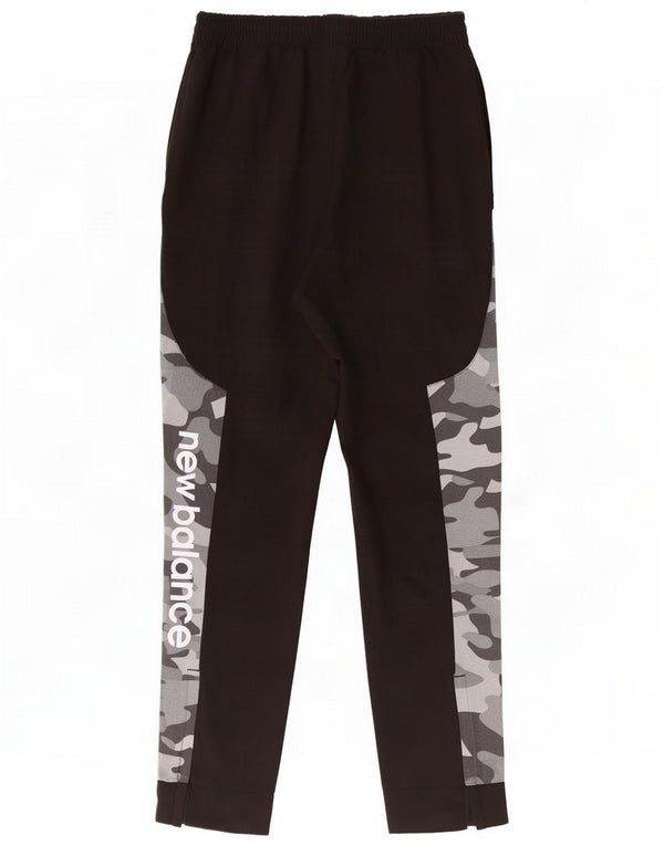 New Balance Pantaloni da tuta mimetici da uomo Joggers Medium Black Camouflage