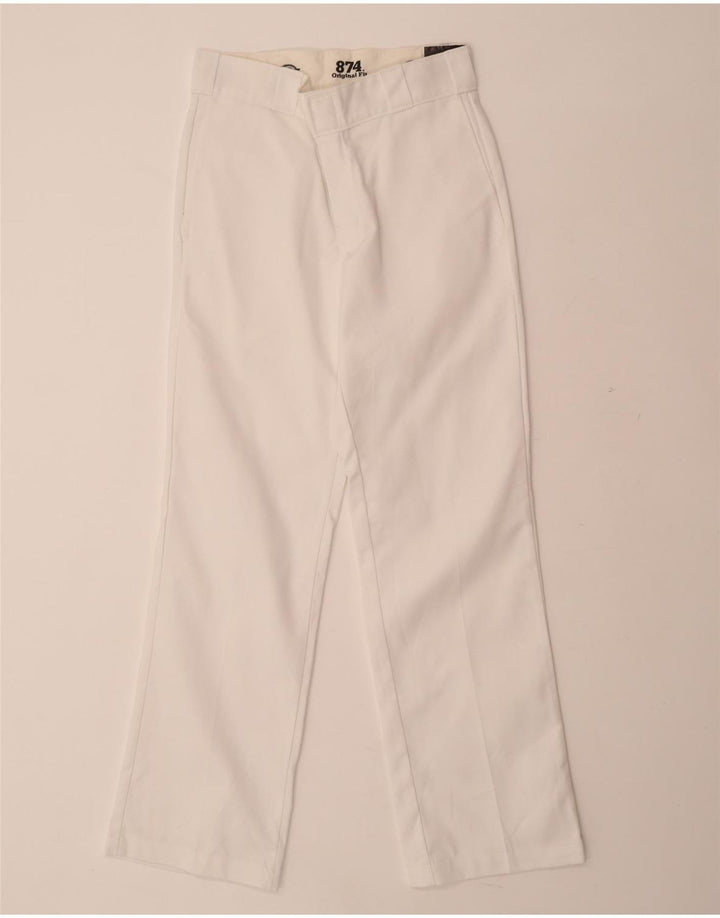 DIESEL Uomo 874 Pantaloni chino dritti dalla vestibilità originale W28 L30 Cotone bianco