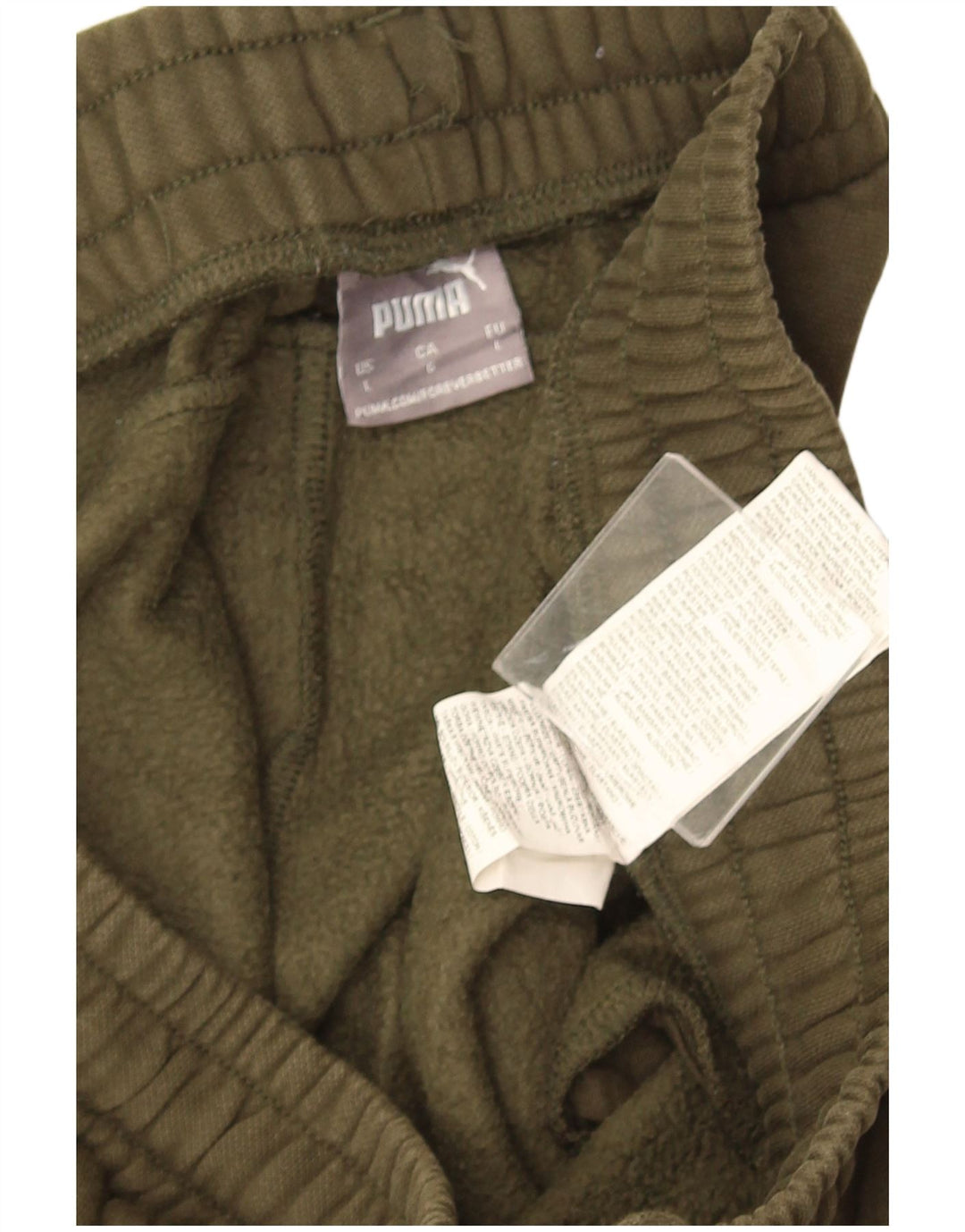 Pantaloni da tuta da uomo Puma Joggers grandi in cotone kaki
