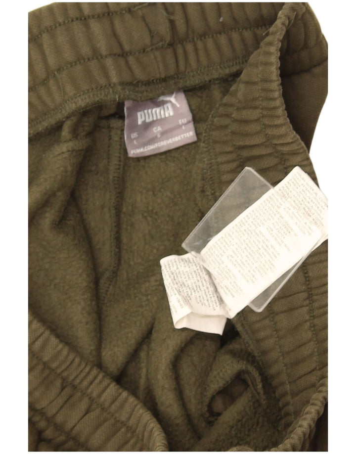 Pantaloni da tuta da uomo Puma Joggers grandi in cotone kaki