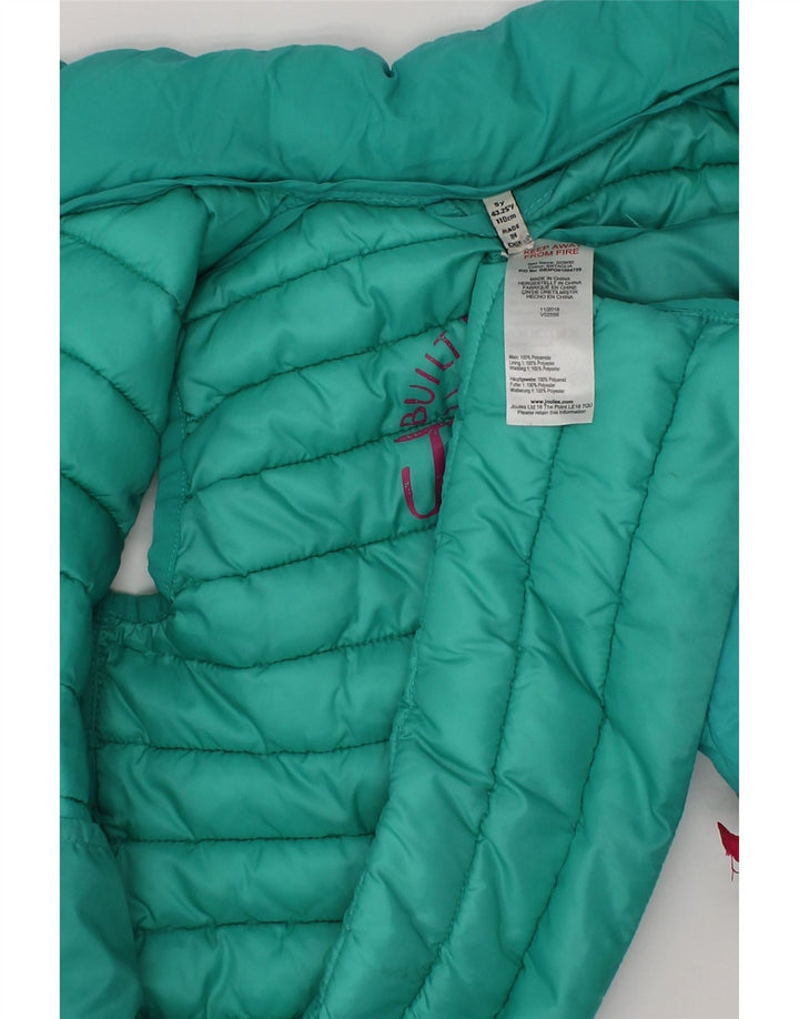 Gilet imbottito per bambina Joules 4-5 anni Turchese in poliammide