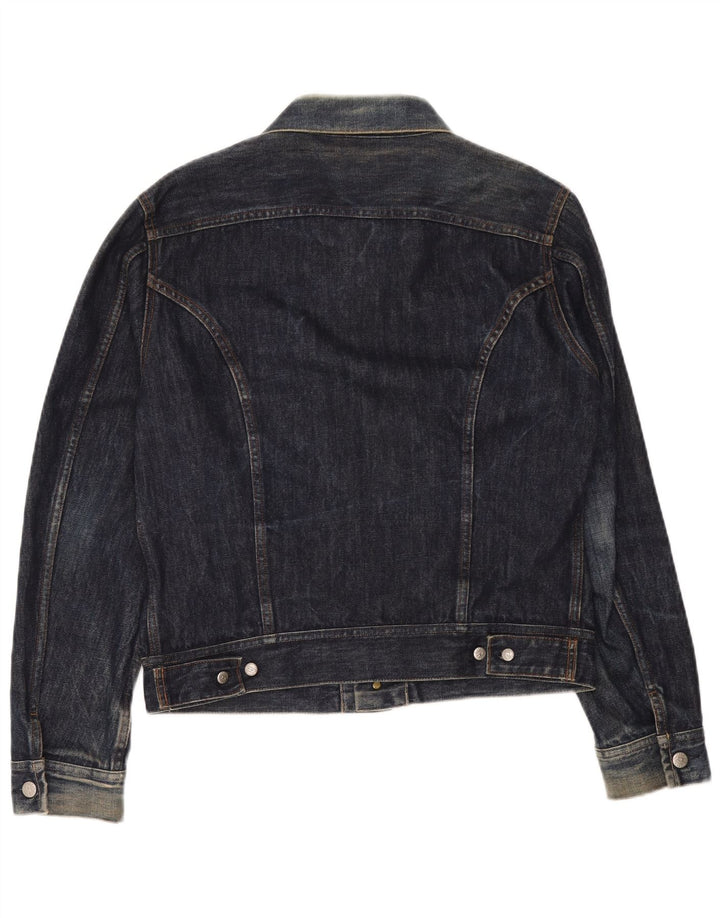 Giacca in denim da donna Diesel UK 14 cotone blu navy medio