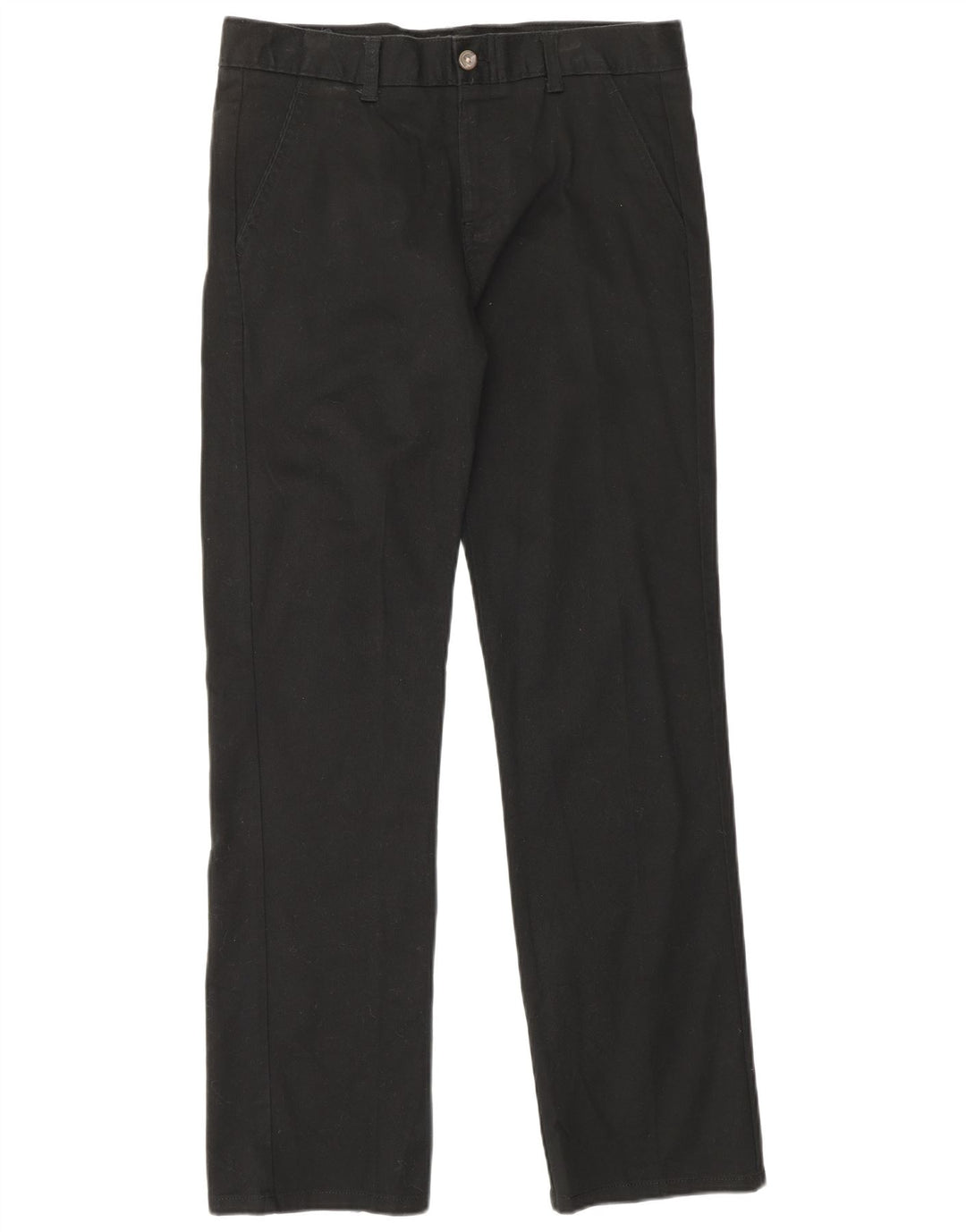 Pantaloni chino vestibilità regolare da ragazzo CHAPS 15-16 anni W29 L30 cotone nero