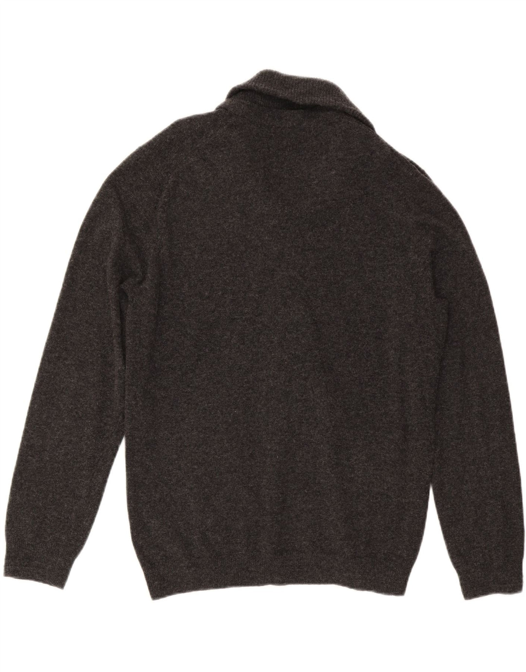 MASSIMO DUTTI Mens Cardigan Sweater Large Grey