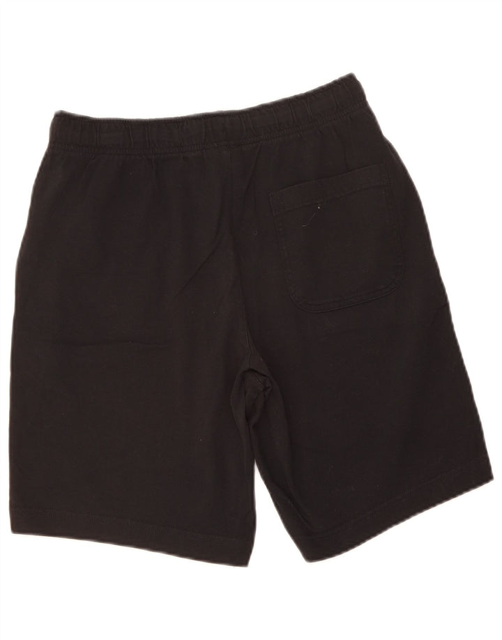 NIKE Mens Sport Shorts Small  Black Cotton