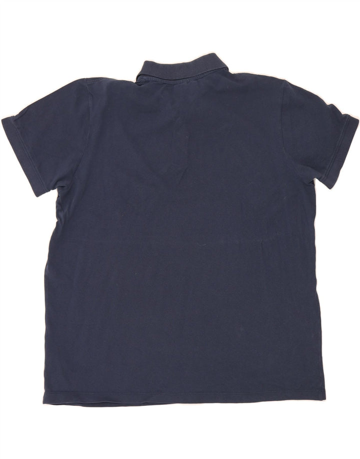 KAPPA Mens Polo Shirt 2XL Navy Blue Cotton Vintage Kappa and Second-Hand Kappa from Messina Hembry 