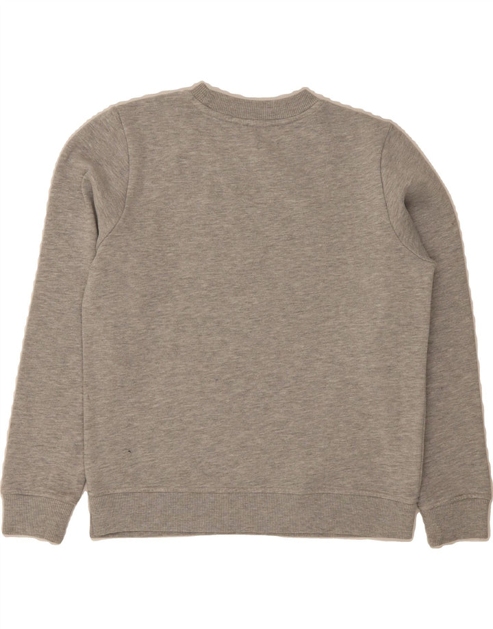TOMMY HILFIGER Womens Oversized Sweatshirt Jumper UK 6 XS Grey Vintage Tommy Hilfiger and Second-Hand Tommy Hilfiger from Messina Hembry 