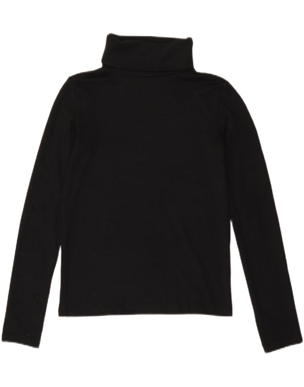 Maglione maglione a collo alto da donna Zara UK 12 medio nero