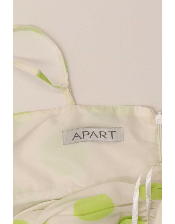 Prendisole da donna Apart UK 12 Poliestere medio a pois bianco