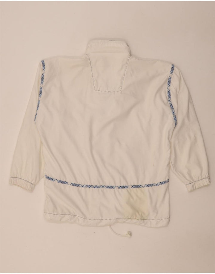 Tuta intera da donna con grafica oversize Sergio Tacchini US 10 Large Bianca