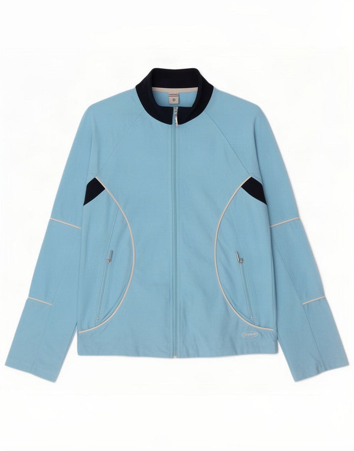 Brugi Giacca da tuta da donna IT 44 Poliestere color block blu medio
