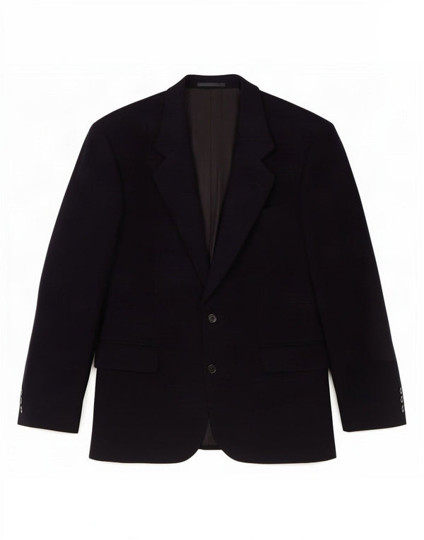 Giacca blazer da uomo a 2 bottoni Hugo Boss EU 48 media lana blu navy