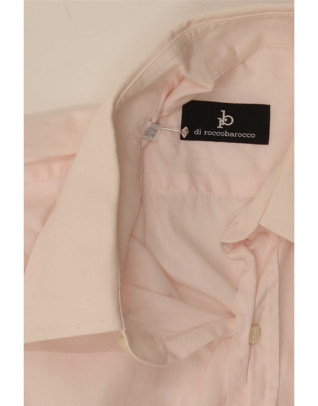 Camicia da uomo Roccobarocco taglia 42 16 1/2 grande rosa