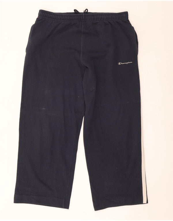 Pantaloni da tuta da uomo Champion XL in cotone blu navy