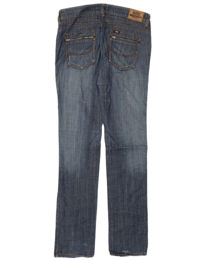 Jeans slim da donna Rifle W30 L35 cotone blu