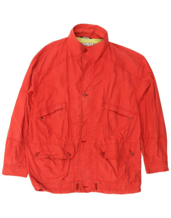 Giacca Utility Uomo Faciba IT 54 2XL Rosso Cotone