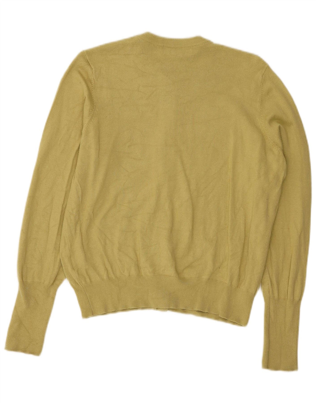 Maglione cardigan da donna Marks & Spencer UK 14 Viscosa verde medio