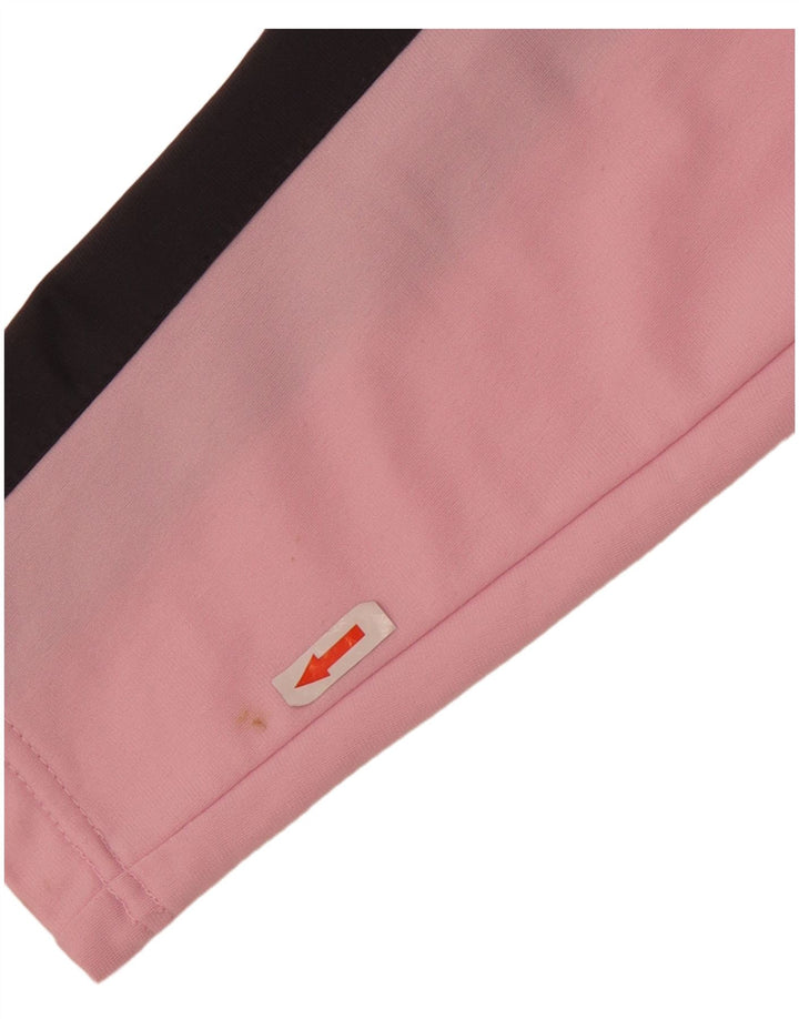 Giacca da tuta da donna Asics UK 18 XL Poliestere color block rosa