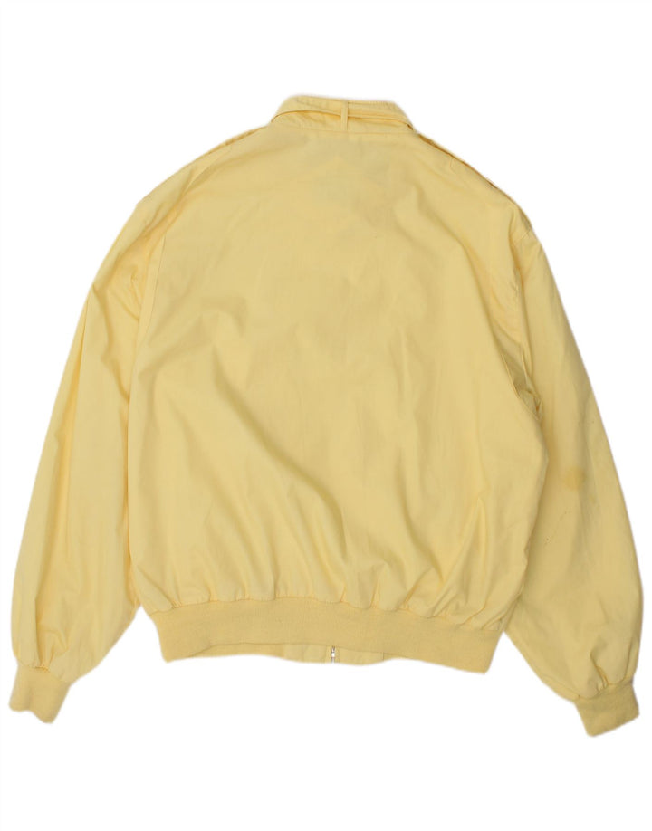 Giubbotto bomber vintage da uomo UK 38 giallo medio