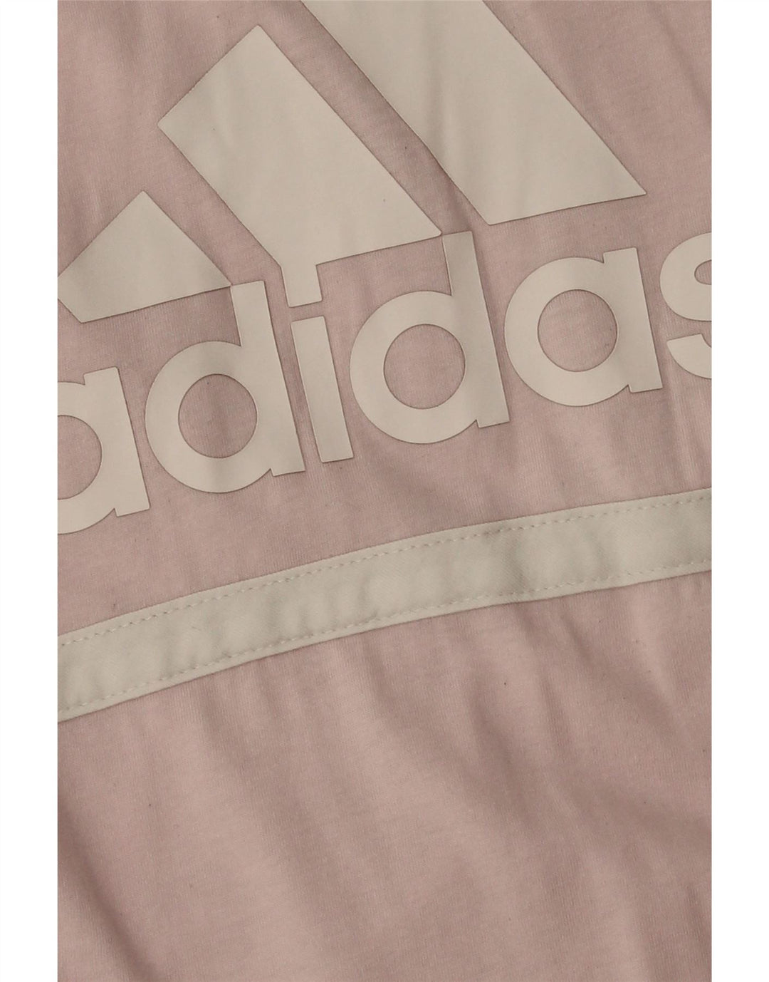 T-shirt grafica da donna Adidas Top UK 12 rosa medio
