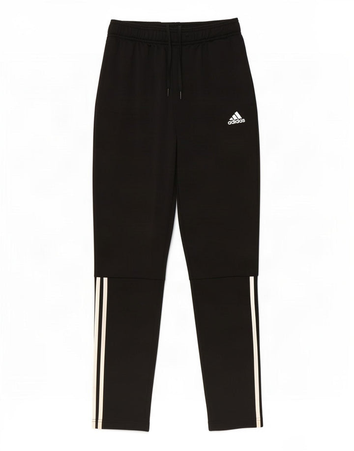 Pantaloni della tuta da ragazzo Adidas 13-14 anni in poliestere nero