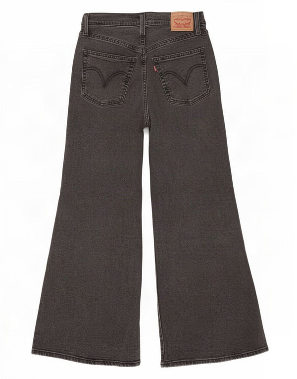 Jeans svasati a vita alta Levi's Ribcage da donna W30 L28 Grigi