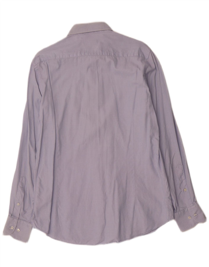 Camicia da uomo slim fit Massimo Dutti taglia 41 16 grande blu