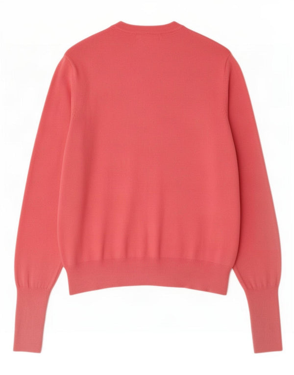 Marks & Spencer Womens Cardigan Sweater UK 12 Medium Pink Viscose