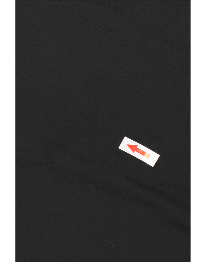 T-shirt Nike Dri Fit da uomo XL nera in poliestere