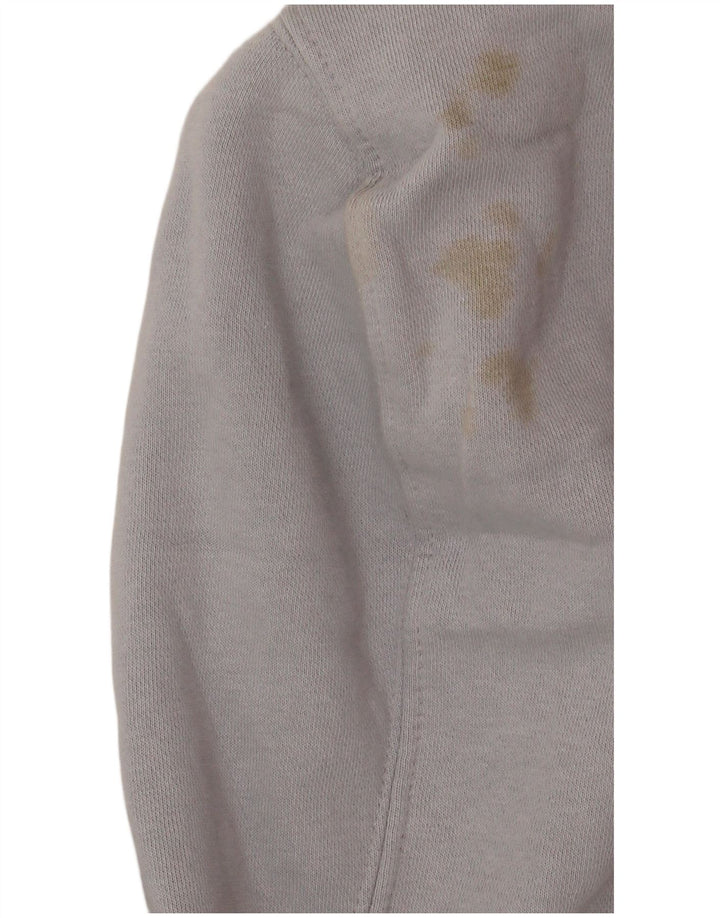 Felpa con cappuccio Nike Standard Fit da uomo, piccola, in cotone grigio
