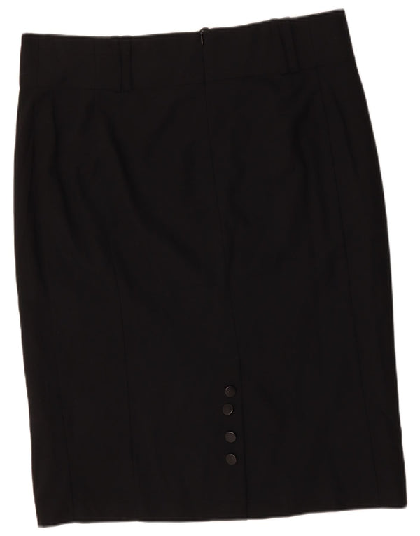 Gonna a tubino da donna Marks & Spencer UK 20 2XL W40 Poliestere nero