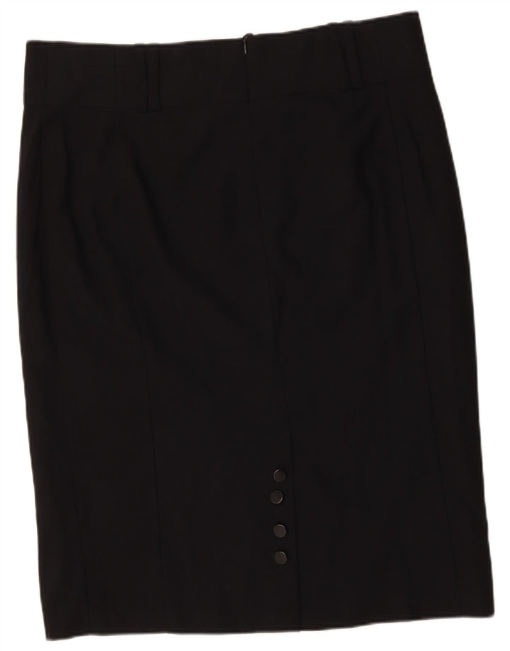 Gonna a tubino da donna Marks & Spencer UK 20 2XL W40 Poliestere nero